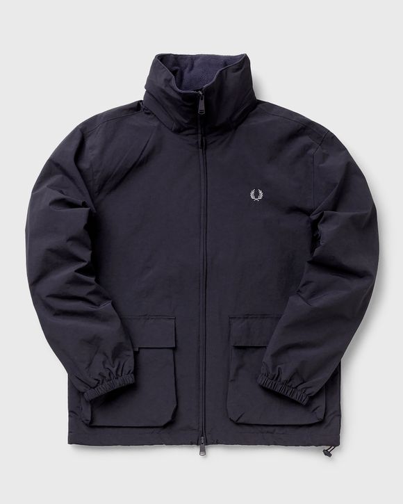Fred Perry PATCH POCKET ZIP THROUGH JKT Blue | BSTN Store