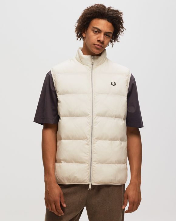 Fred Perry Insulated Gilet Beige - ECRU