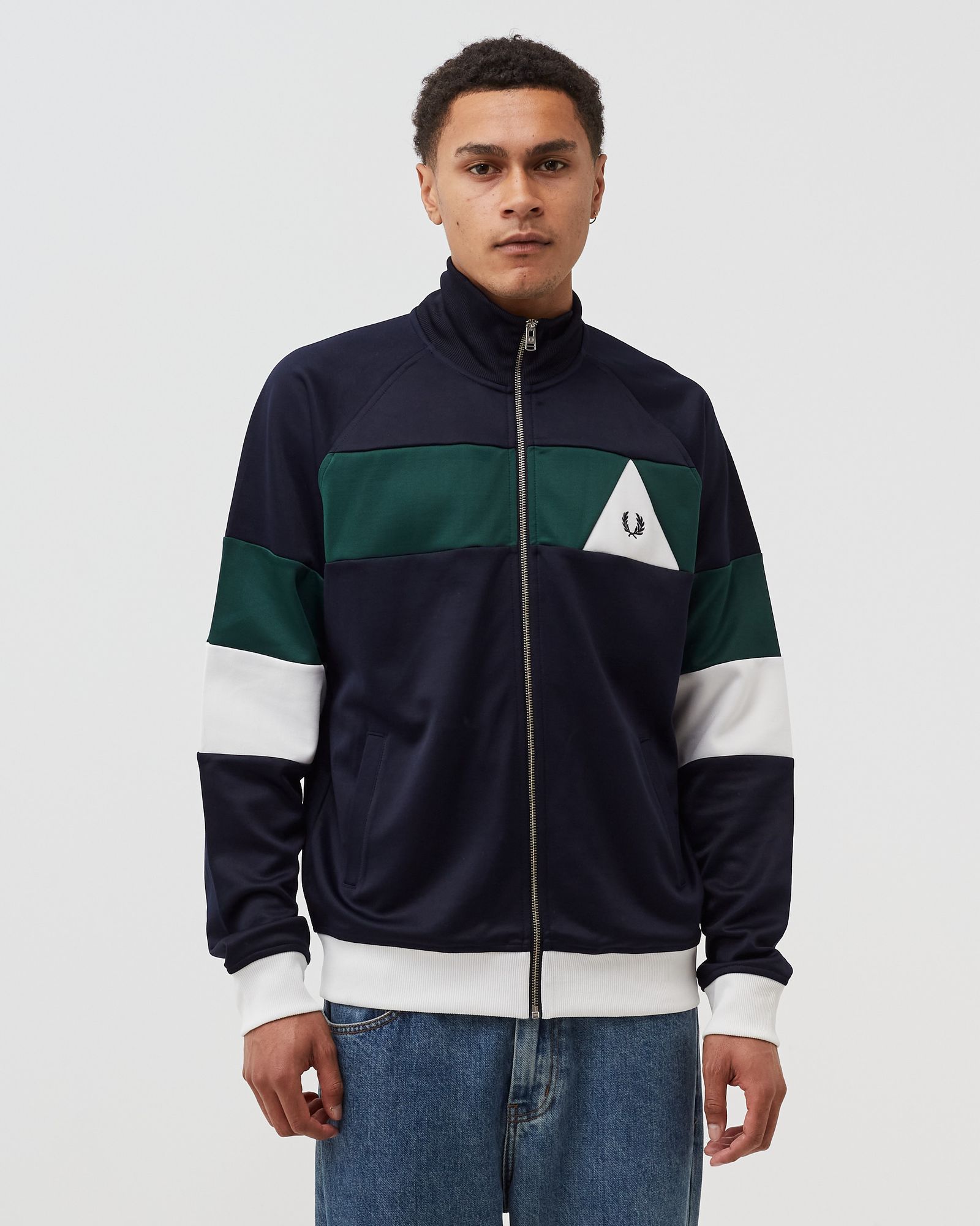 BOLD PANEL TRACK JACKET