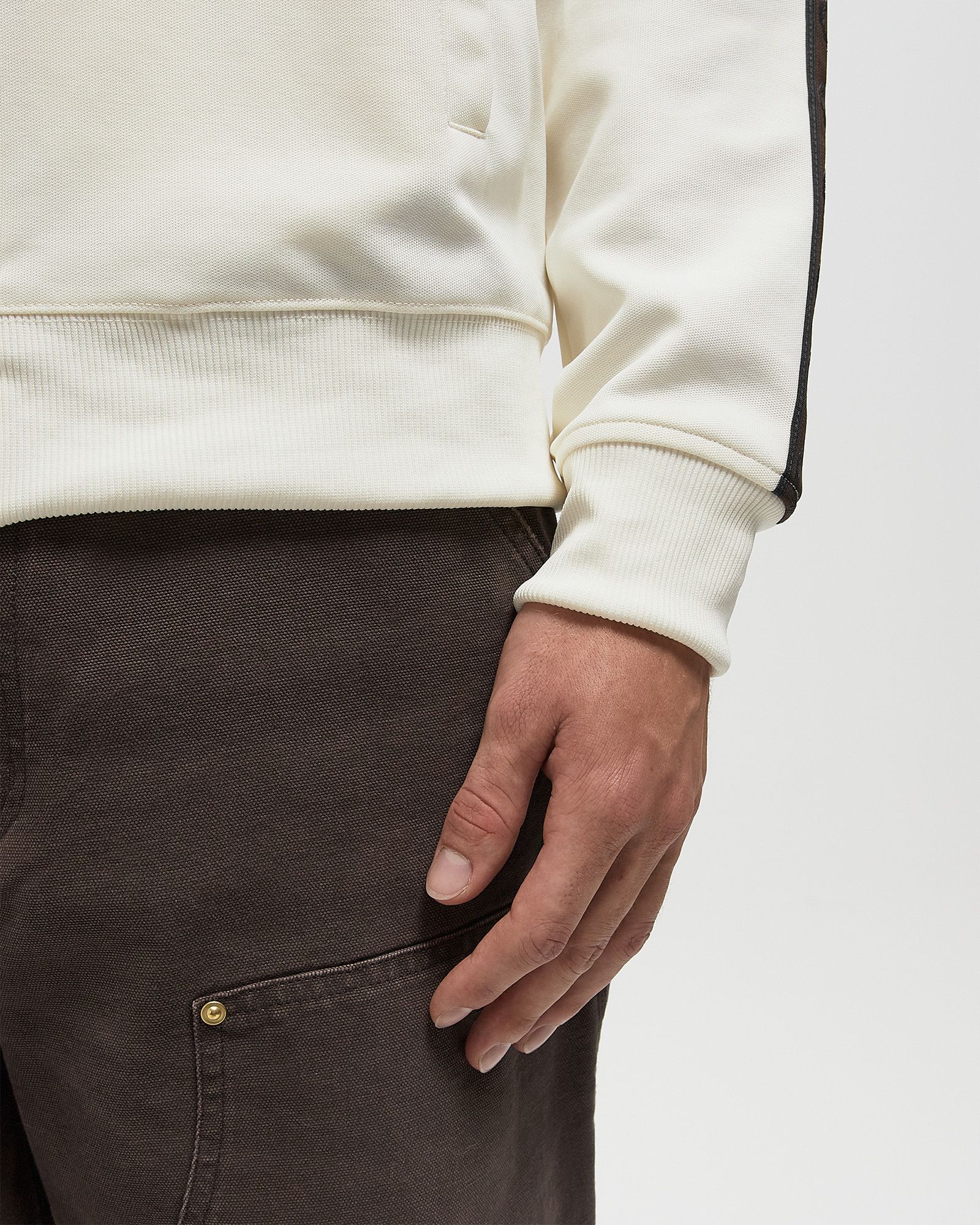 CONTRAST TAPE TRACK JACKET