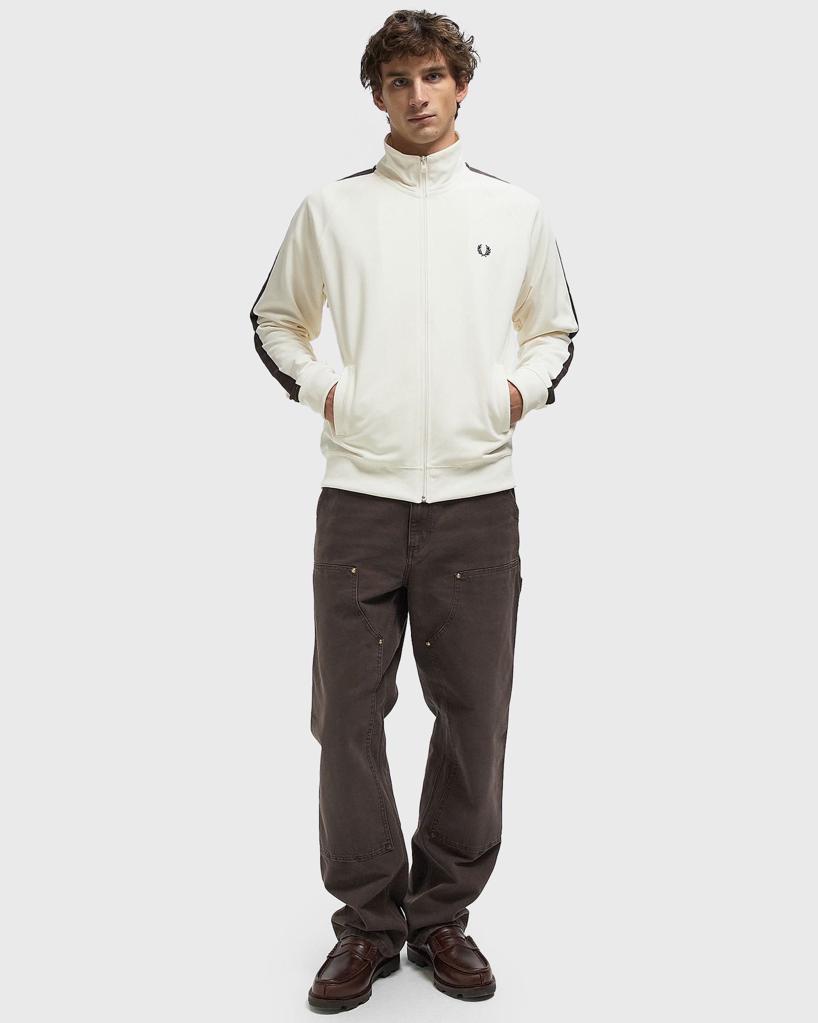 CONTRAST TAPE TRACK JACKET