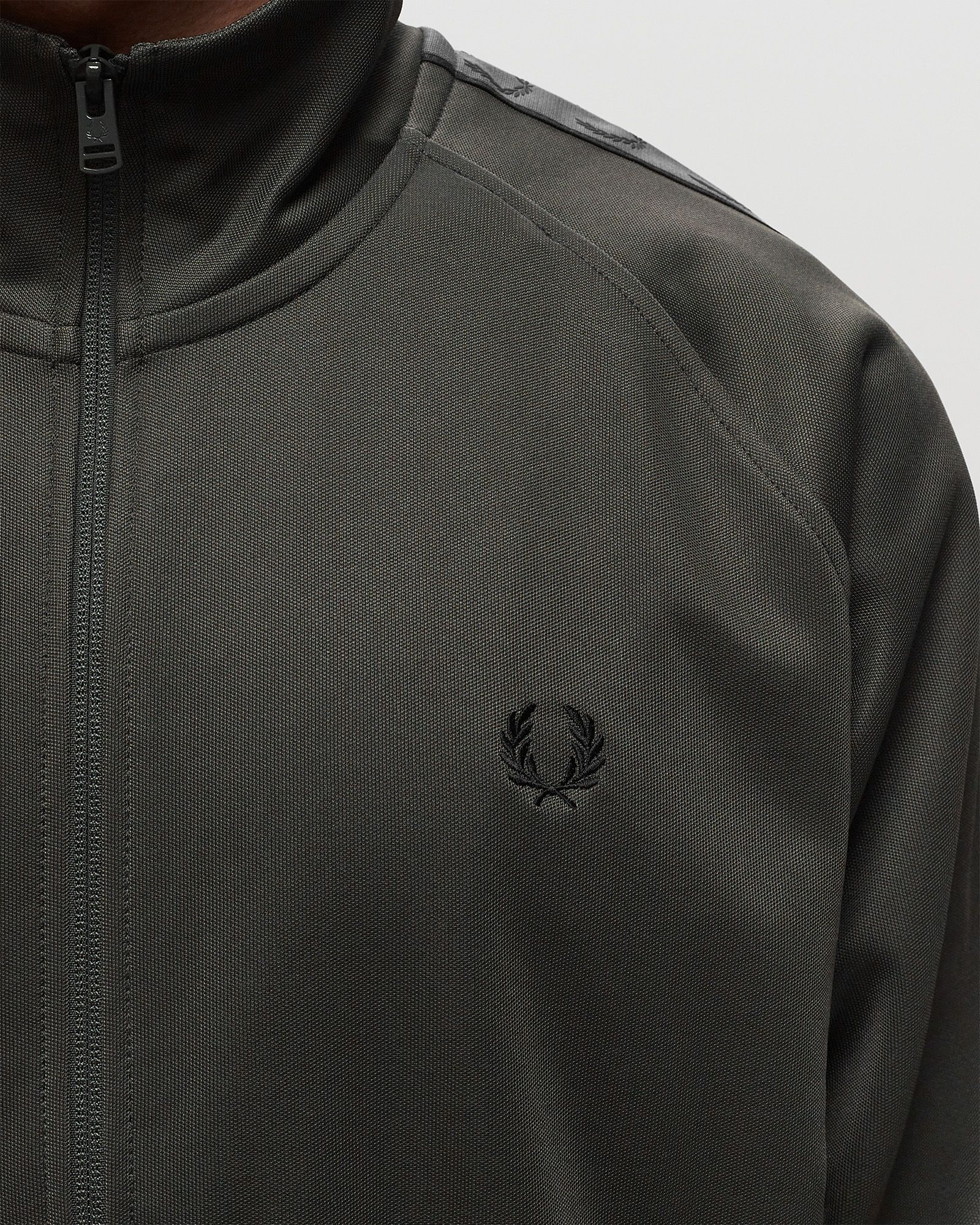 Contrast Tape Track Jacket