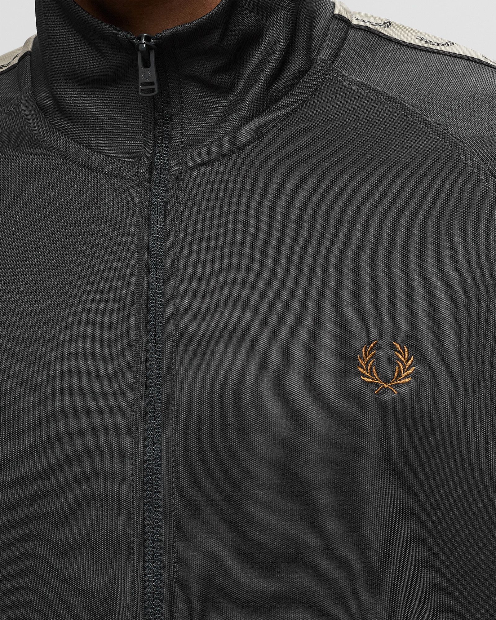 Contrast Tape Track Jacket