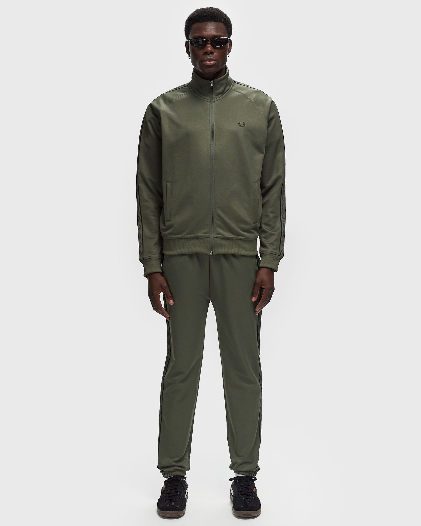 CONTRAST TAPE TRACK JACKET