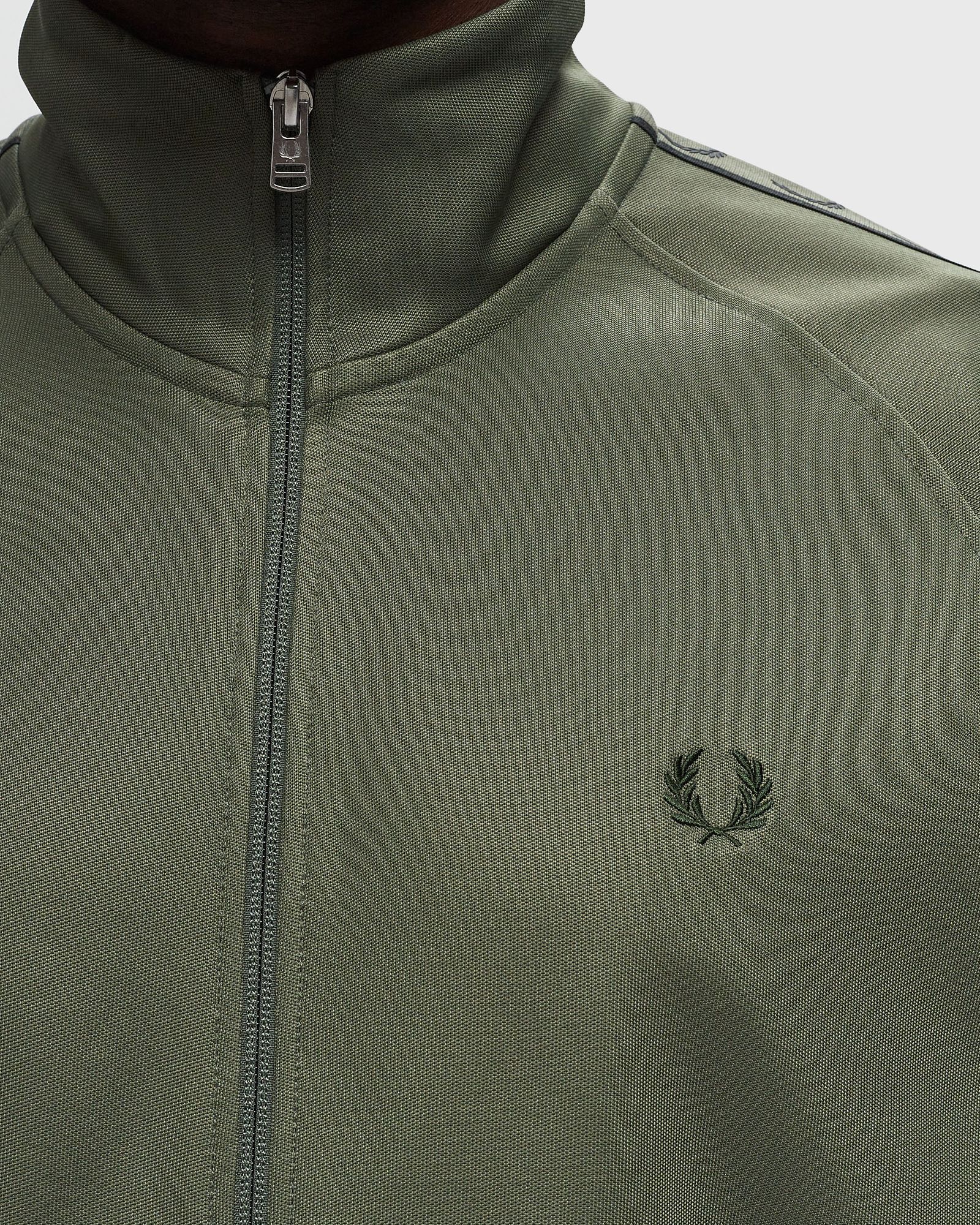 CONTRAST TAPE TRACK JACKET