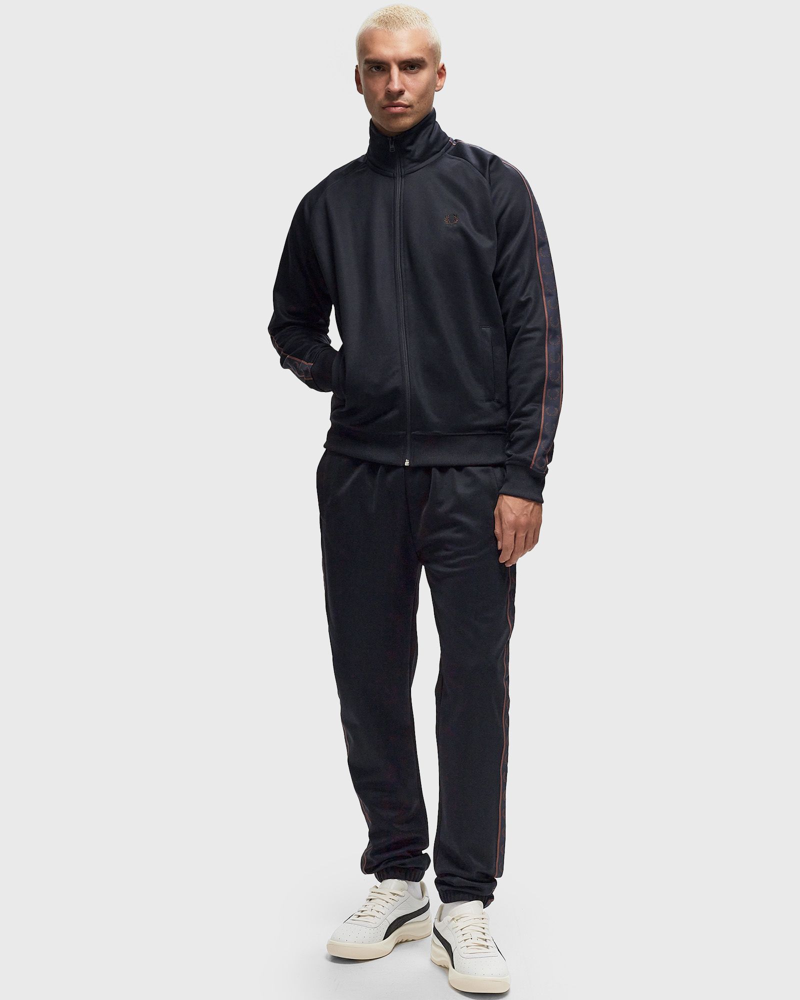 CONTRAST TAPE TRACK JACKET