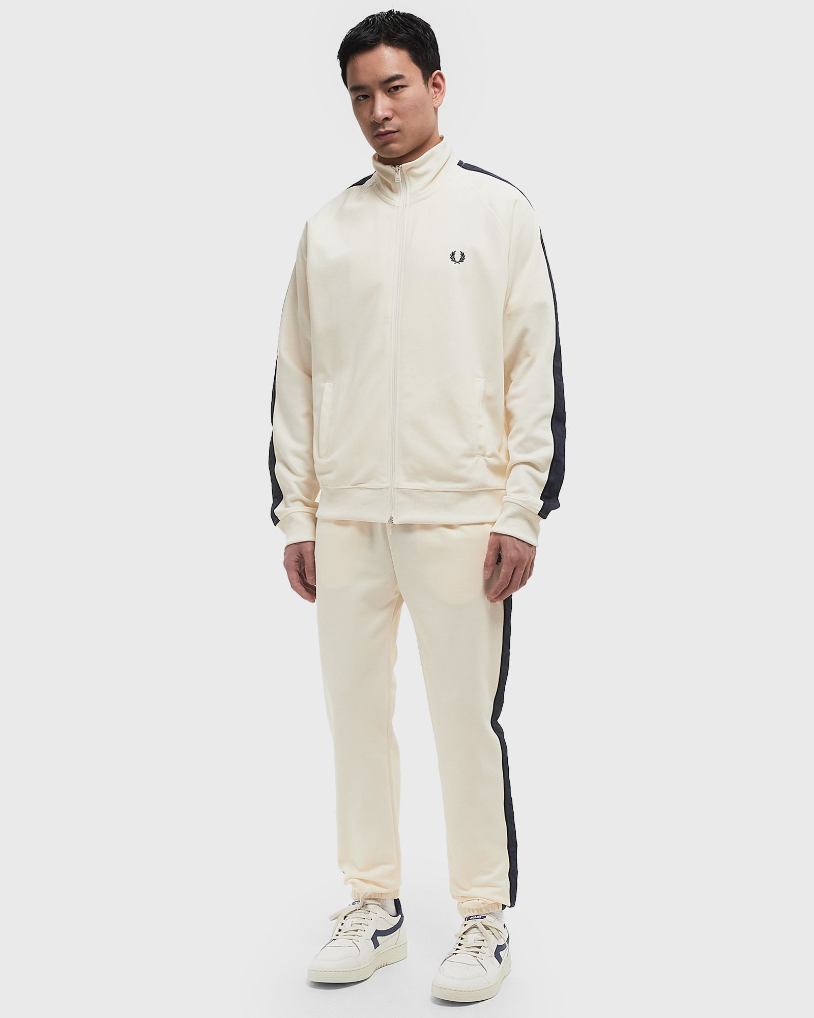CONTRAST TAPE TRACK JACKET