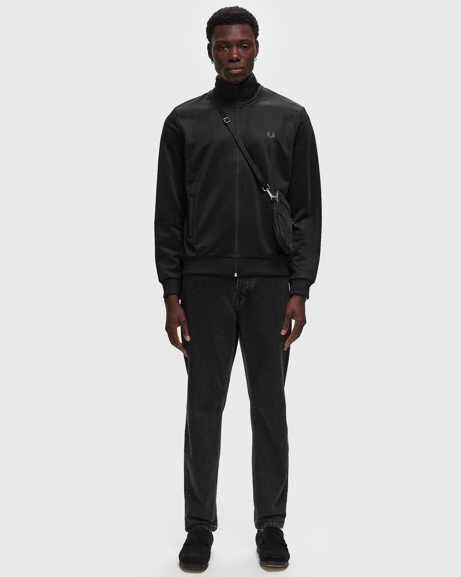 ジャケット・アウター FRED PERRY track jacket L J6000 BLACK Fred Perry TRACK JACKET Black | BSTN Store