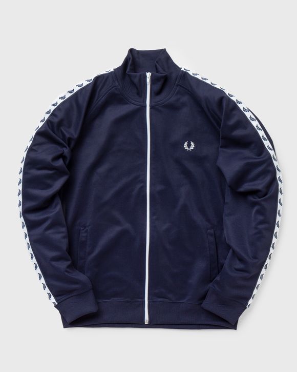 Fred Perry TAPED TRACK JACKET Blue | BSTN Store