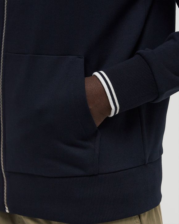 HOODED ZIP THROUGH SWEATSHIRT