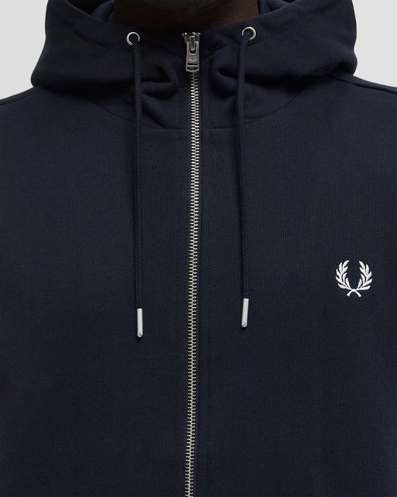HOODED ZIP THROUGH SWEATSHIRT