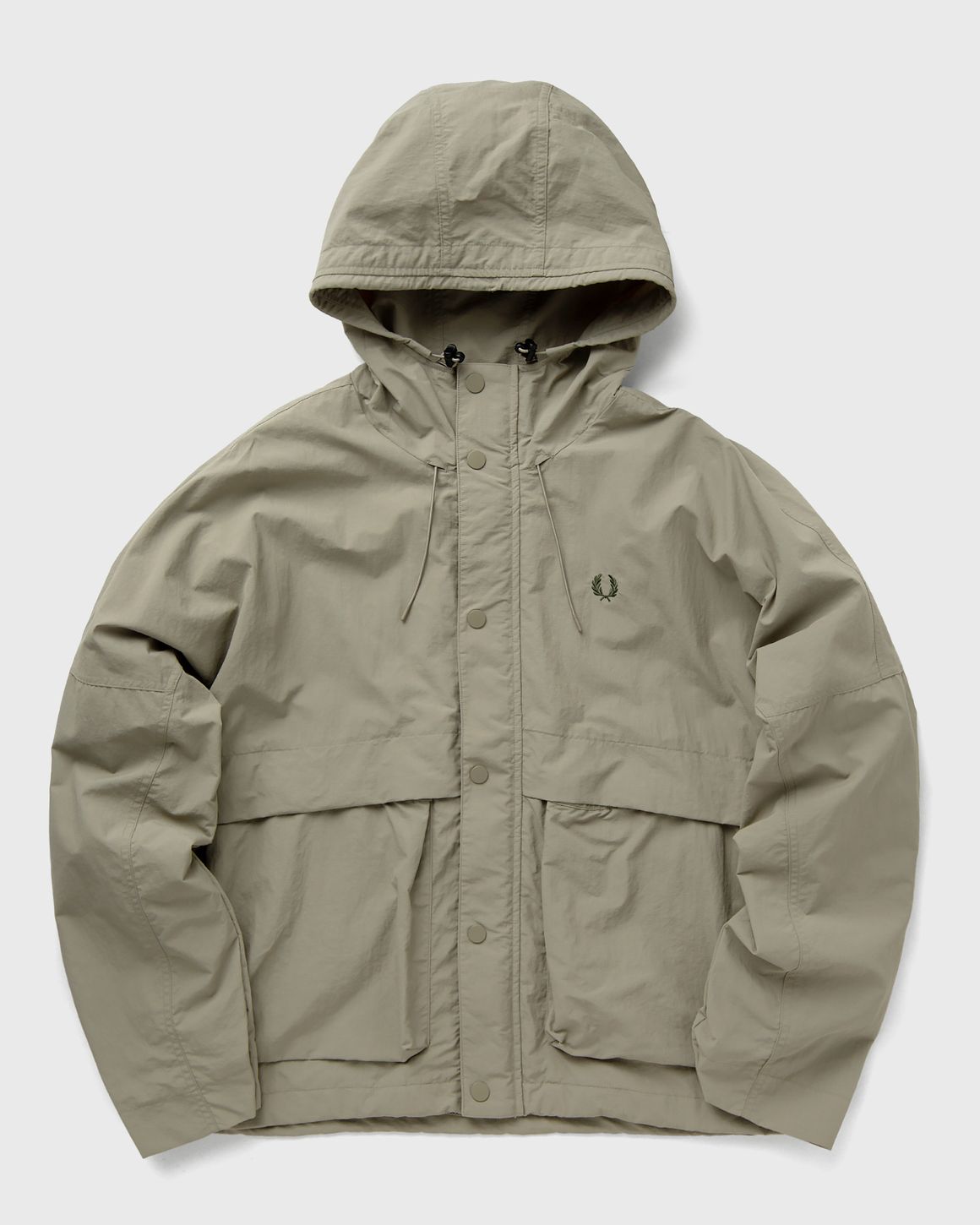 Fred Perry Cropped Parka Brown BSTN Store