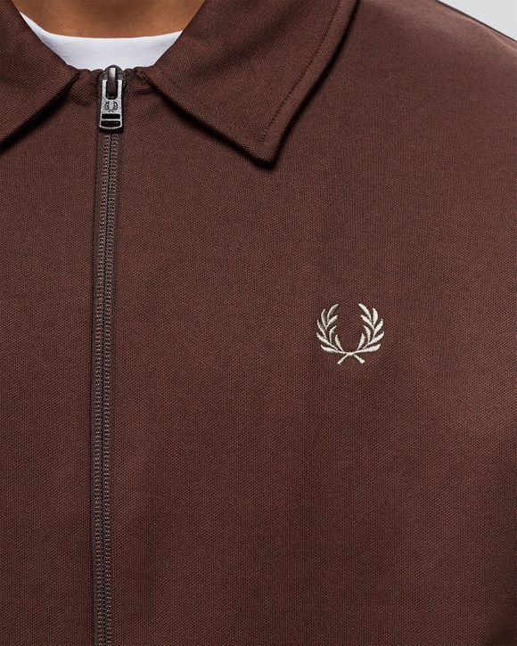 Tape Detail Collared Track Jkt