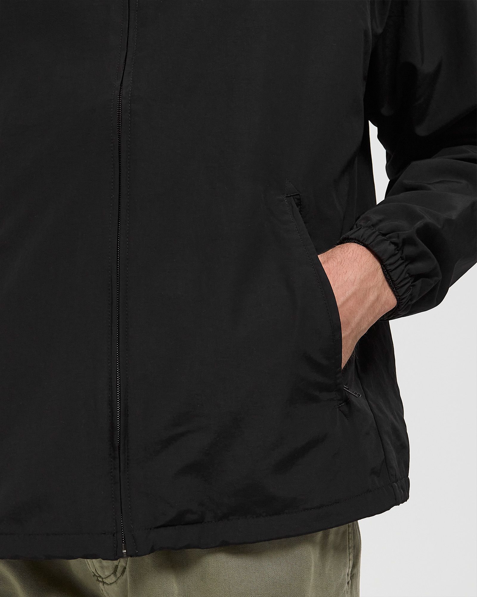 HOODED SHELL JACKET
