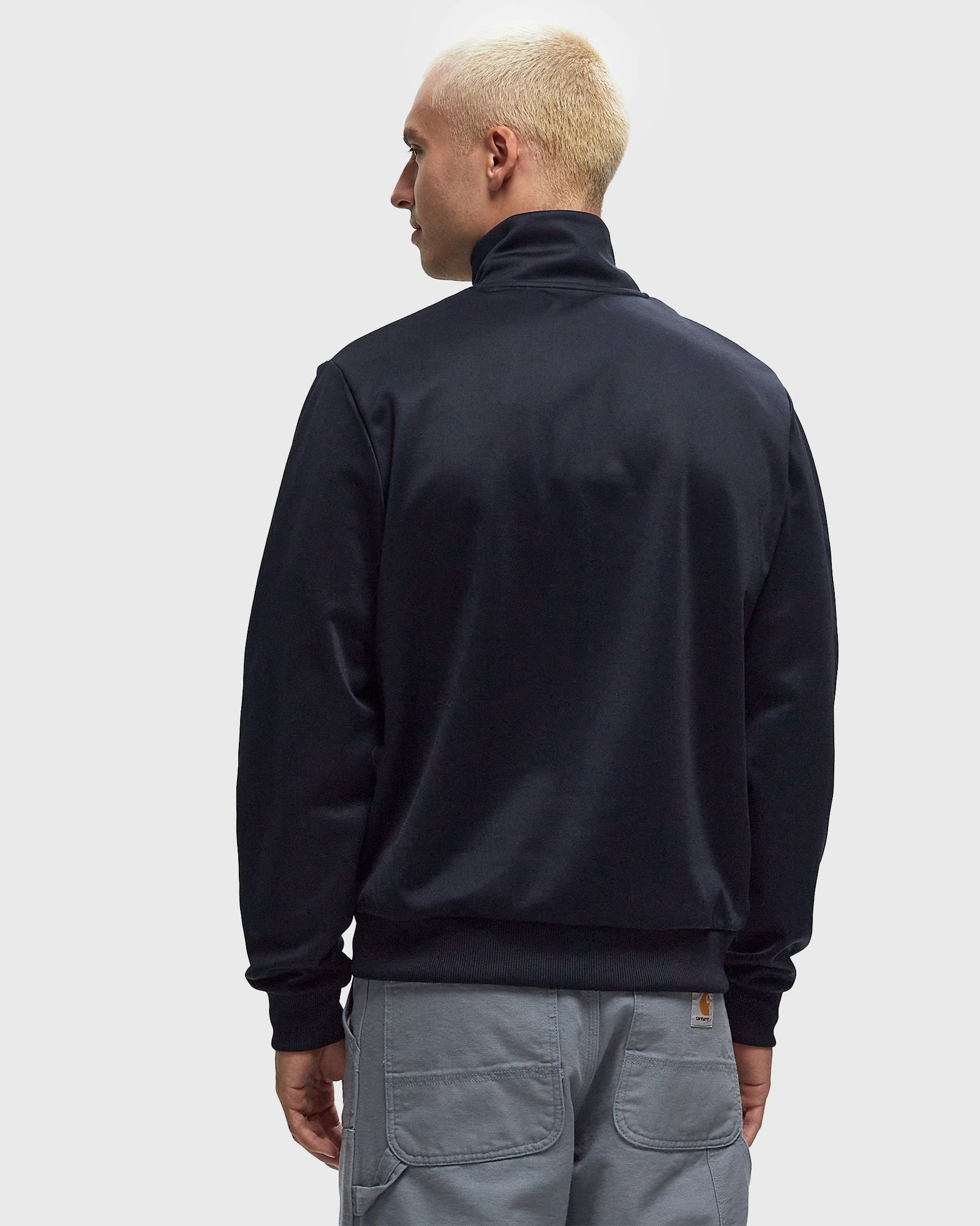 KNITTED PANEL TRACK JACKET