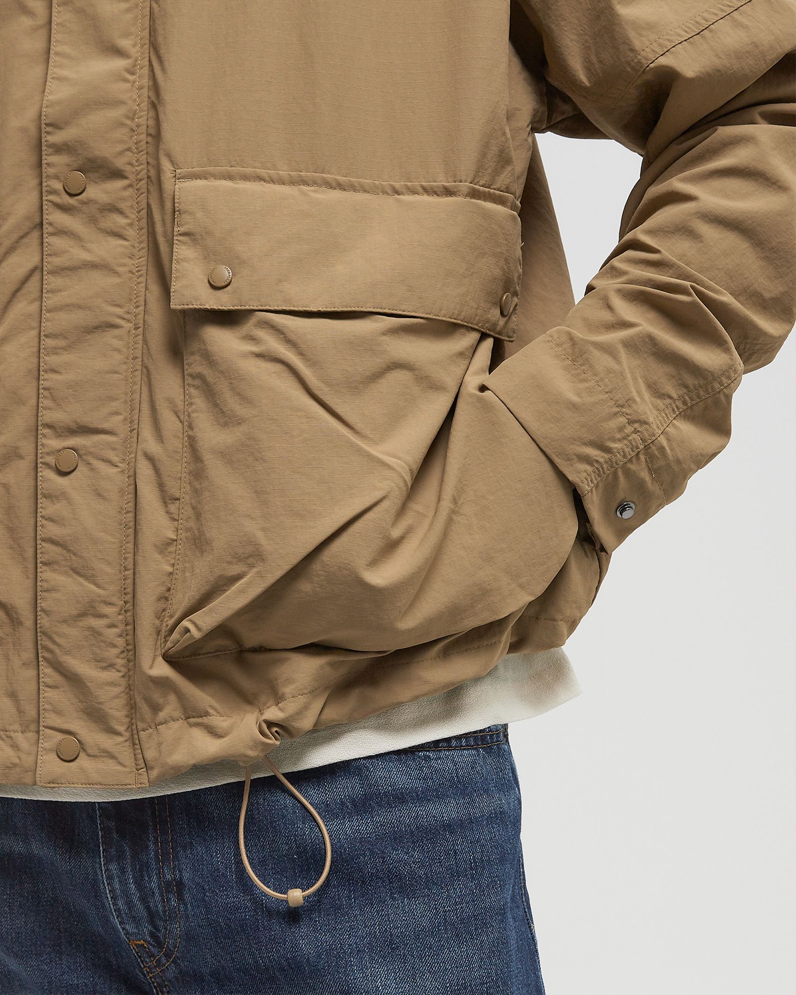 CROPPED FISHING PARKA