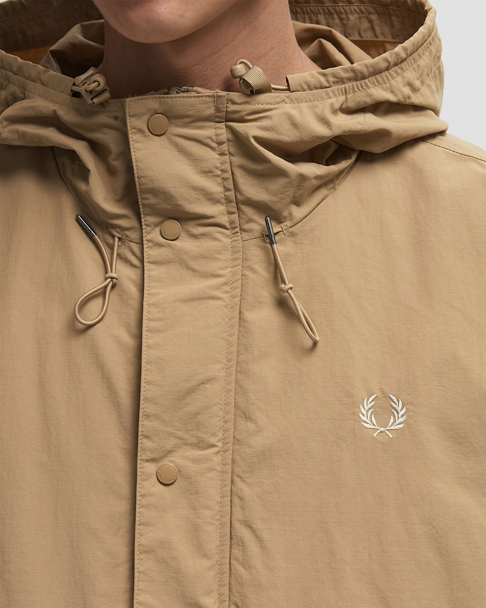 CROPPED FISHING PARKA