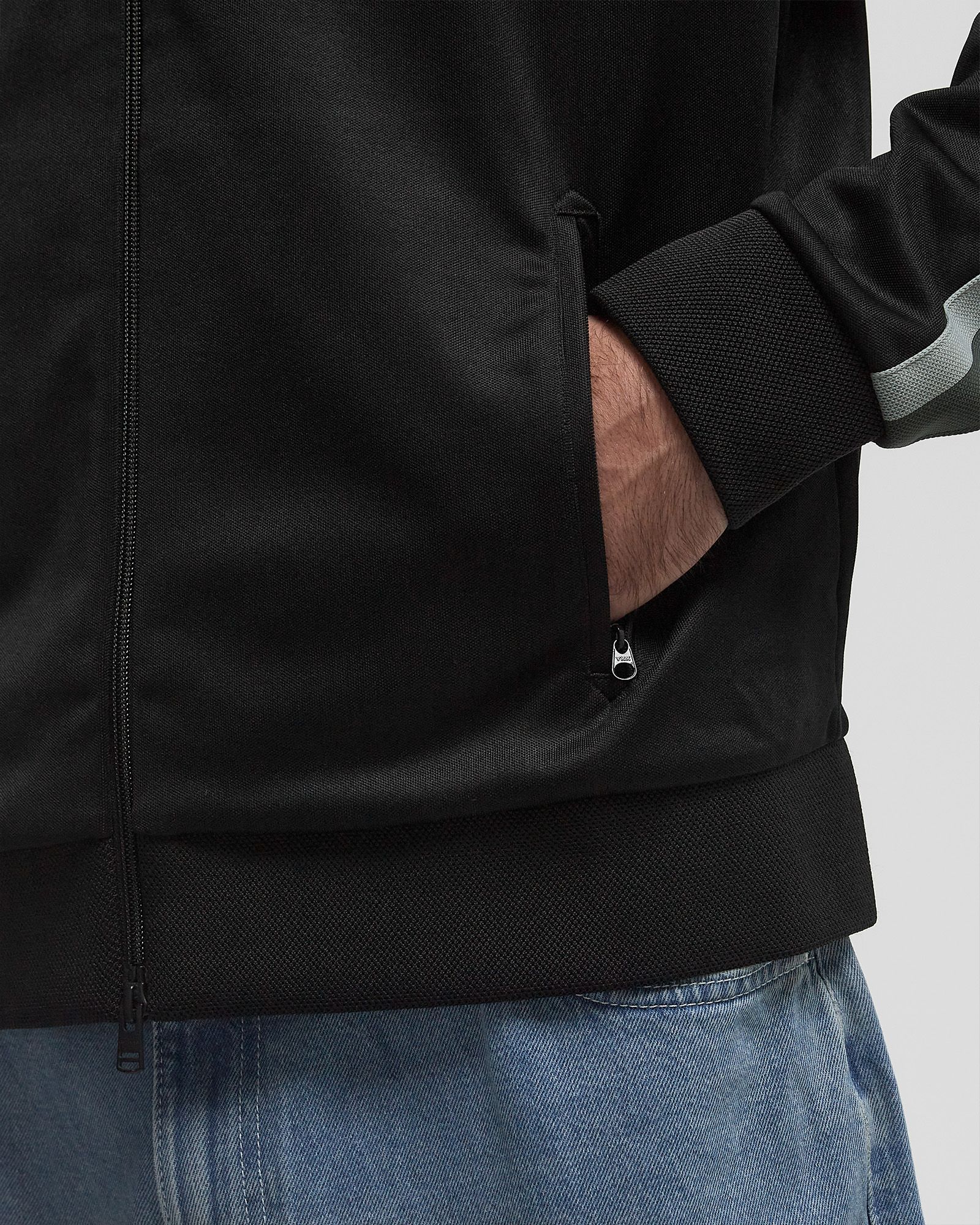 TWO COLOUR TAPE TRACK JACKET