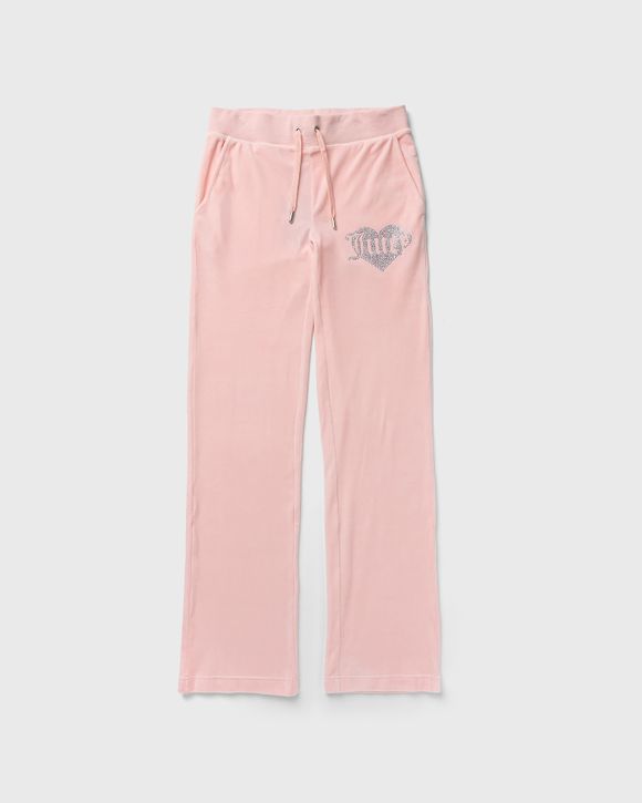 Juicy Couture WMNS Classic Velour Del Ray Pant Pink - CHERRY BLOSSOM