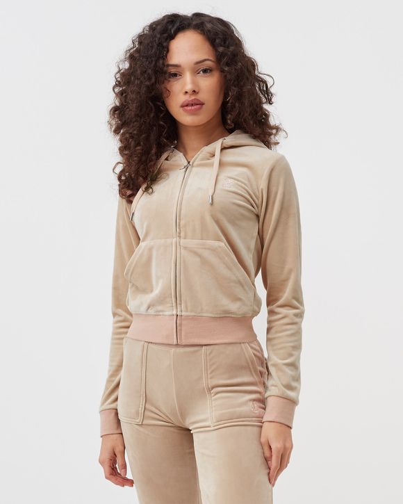 Juicy Couture Embossed Zip-Front Hoodie