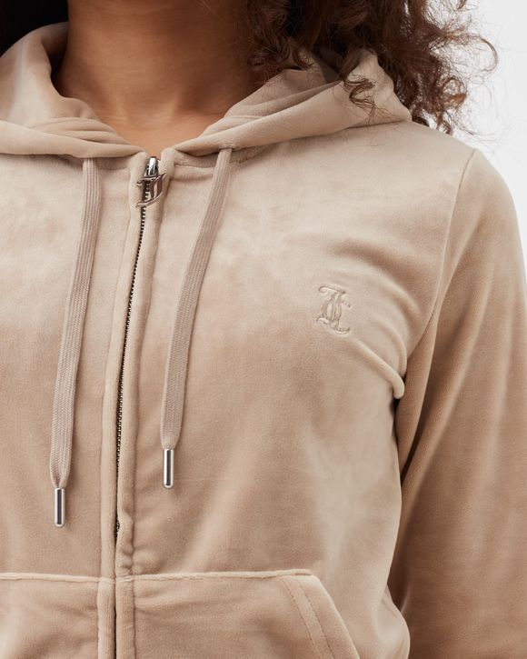 Juicy couture velour online zip hoodie