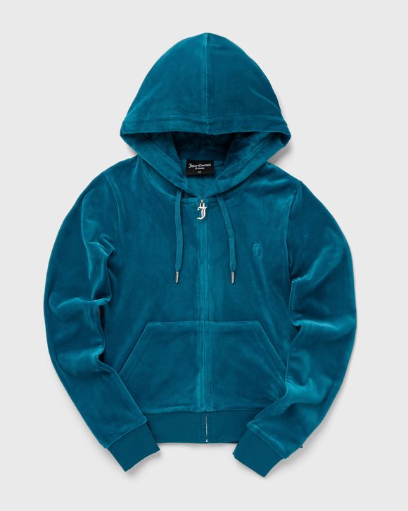 Velour store pullover hoodie