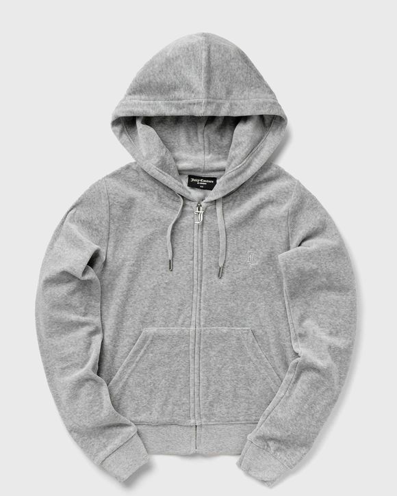 Grey sweater zip clearance up