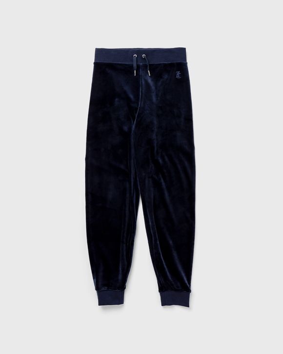 NIGHT SKY BLUE CLASSIC VELOUR CUFFED JOGGER – Juicy Couture UK