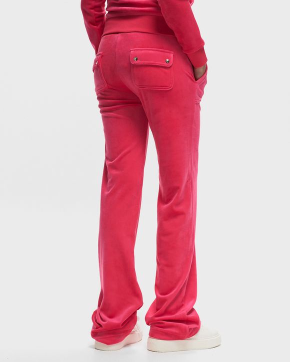 Pink velour tracksuit sales bottoms