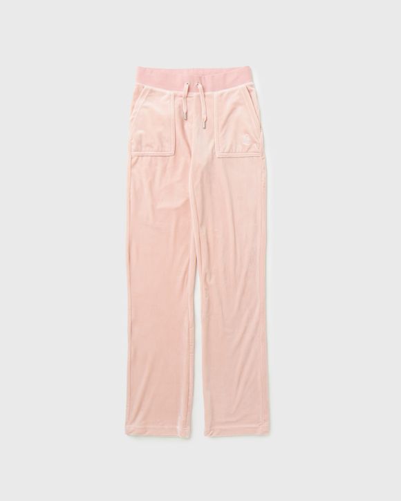 Juicy Couture VELOUR TRACKPANT WITH HEART DIAMANTE Pink