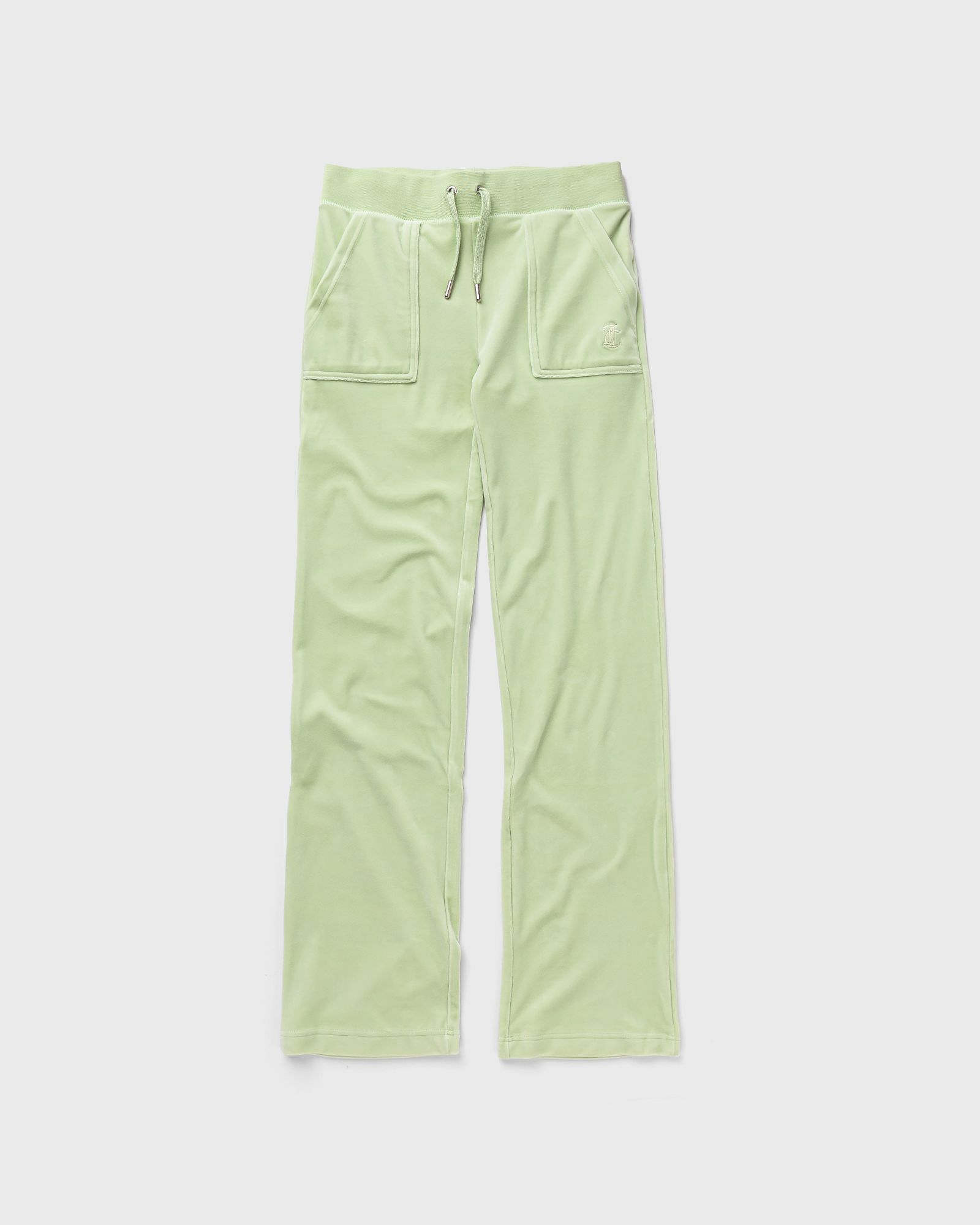 Juicy Couture - wmns classic velour del ray pant women sweatpants green in größe:m