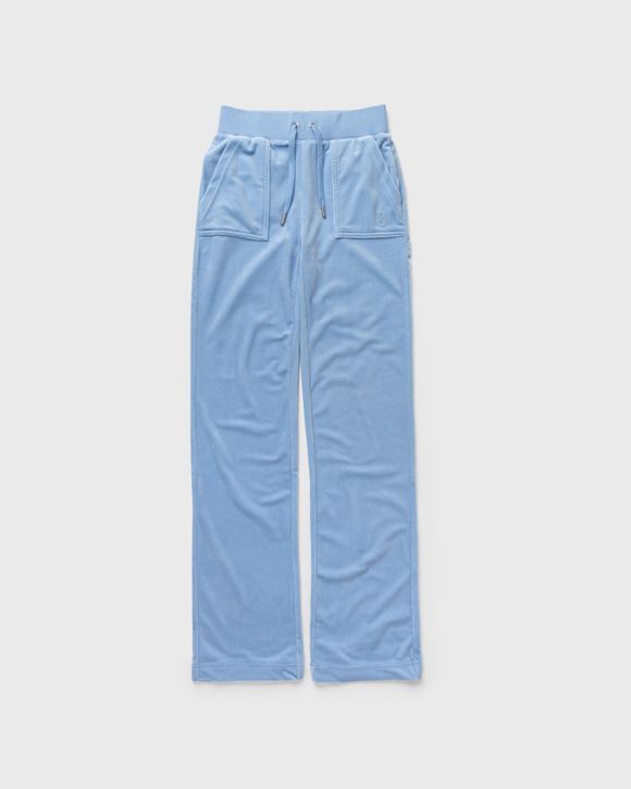 Baby Blue Velour Pants, Sweatpants