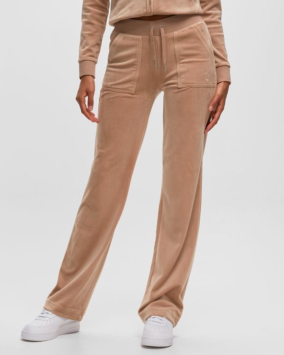 Juicy Couture WMNS Classic Velour Del Ray Pant Brown