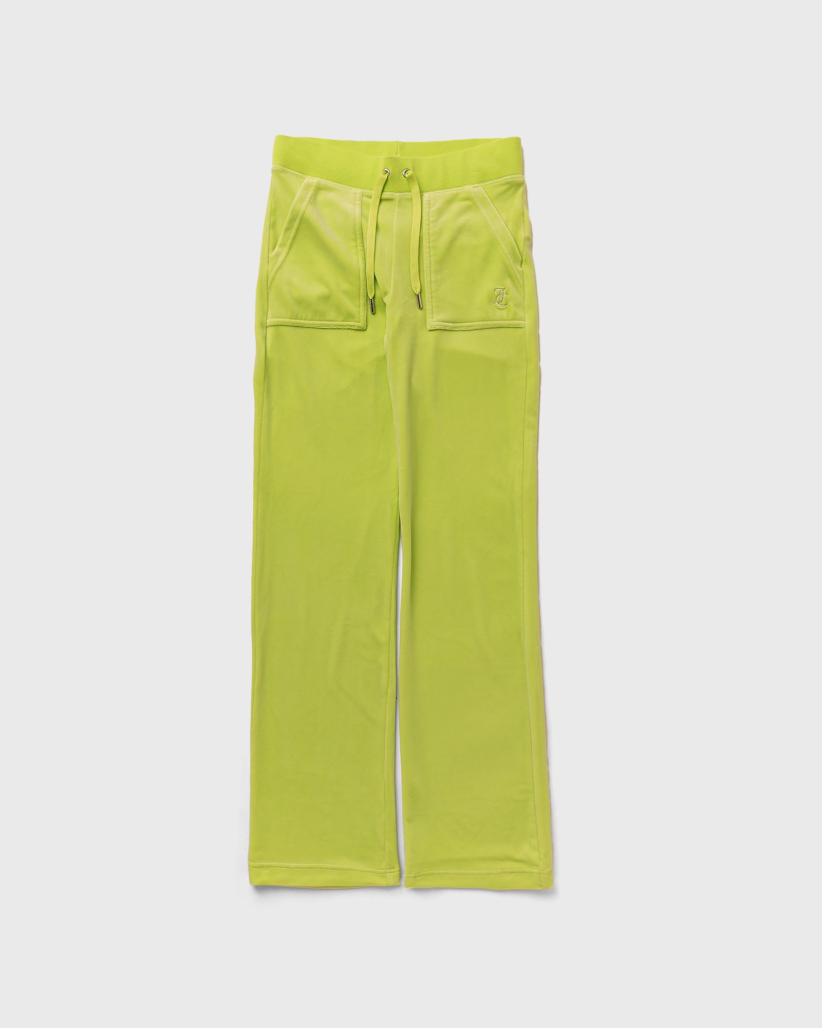 Juicy Couture - wmns classic velour del ray pant women sweatpants green in größe:l