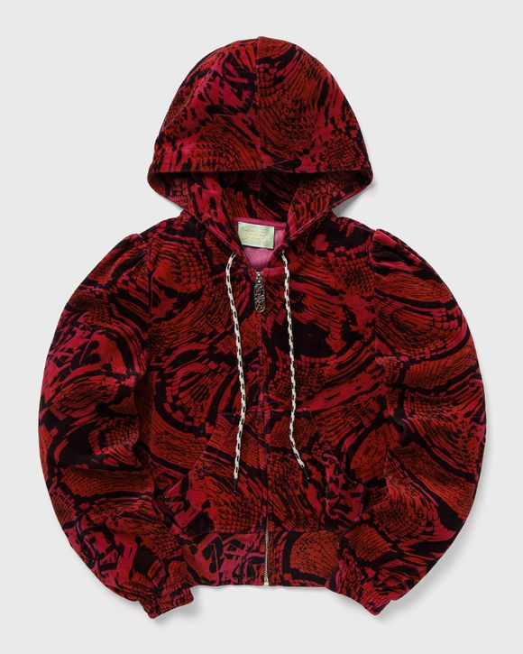 Aries Arise x Juicy Couture Psysnake Shrunken Zip Hoodie – Catfish