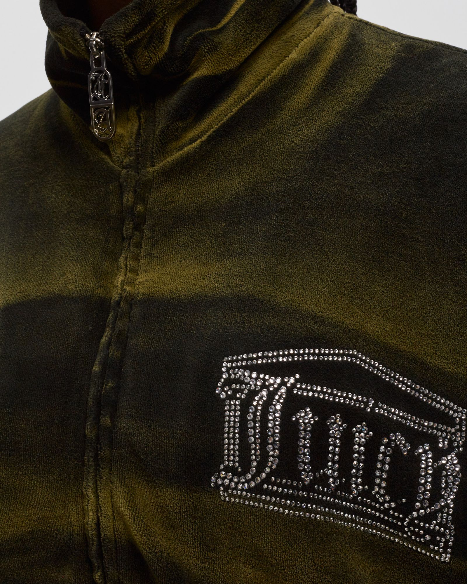 Aries x Juicy Couture Tie Dye Zip Thru