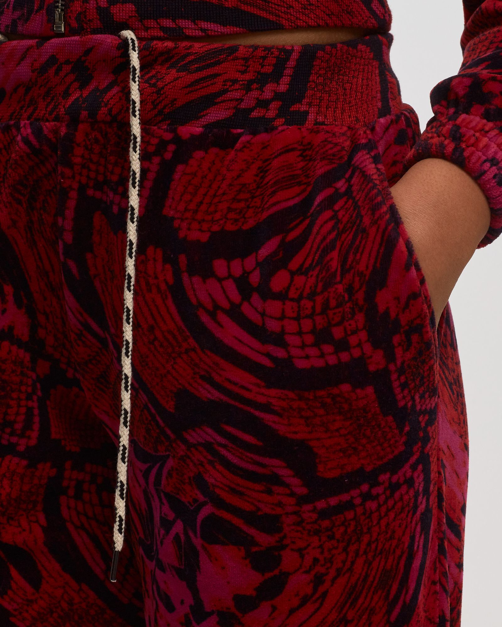 Aries x Juicy Couture Psysnake Flared Sweatpants