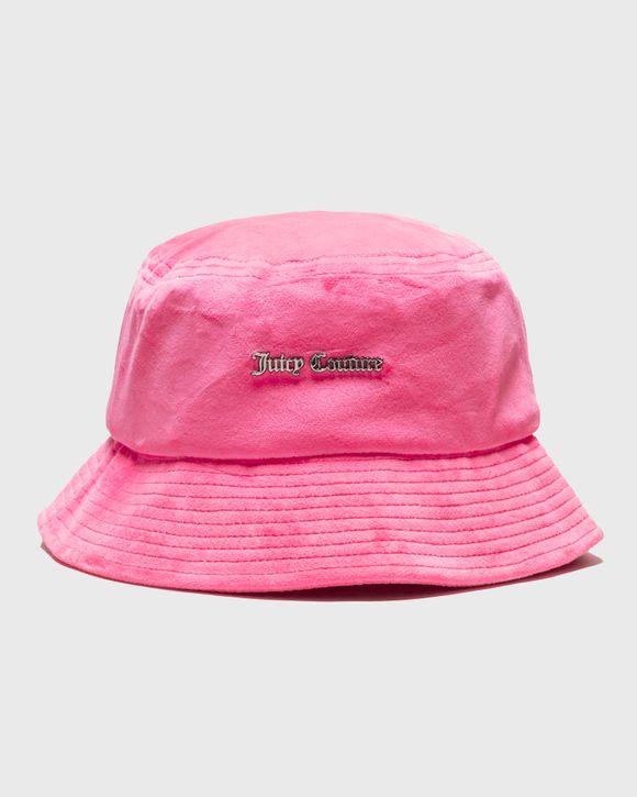 Juicy Couture Velour Bucket Hat in Pink