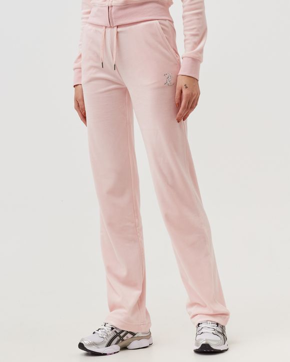 Juicy Couture WMNS MINI MIX CRYS D JUICY MINI MIXED CRYSTAL TRACK PANT Pink