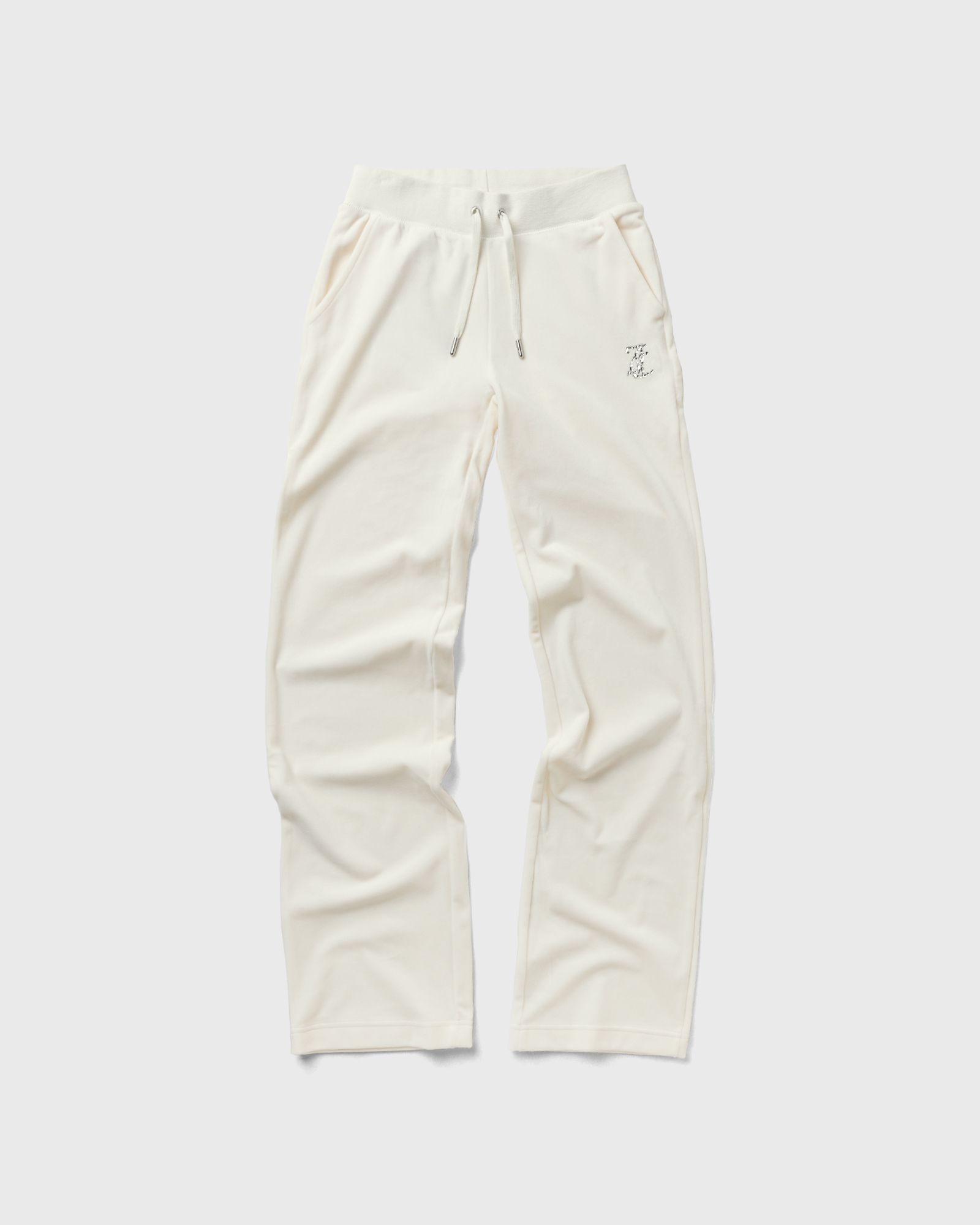 WMNS CLASSIC VELOUR TRACKPANT WITH DIAMANTE BRANDING