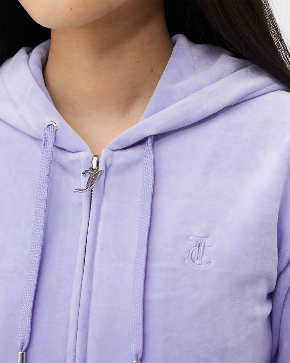 WMNS CROPPED ZIP THROUGH HOODIE