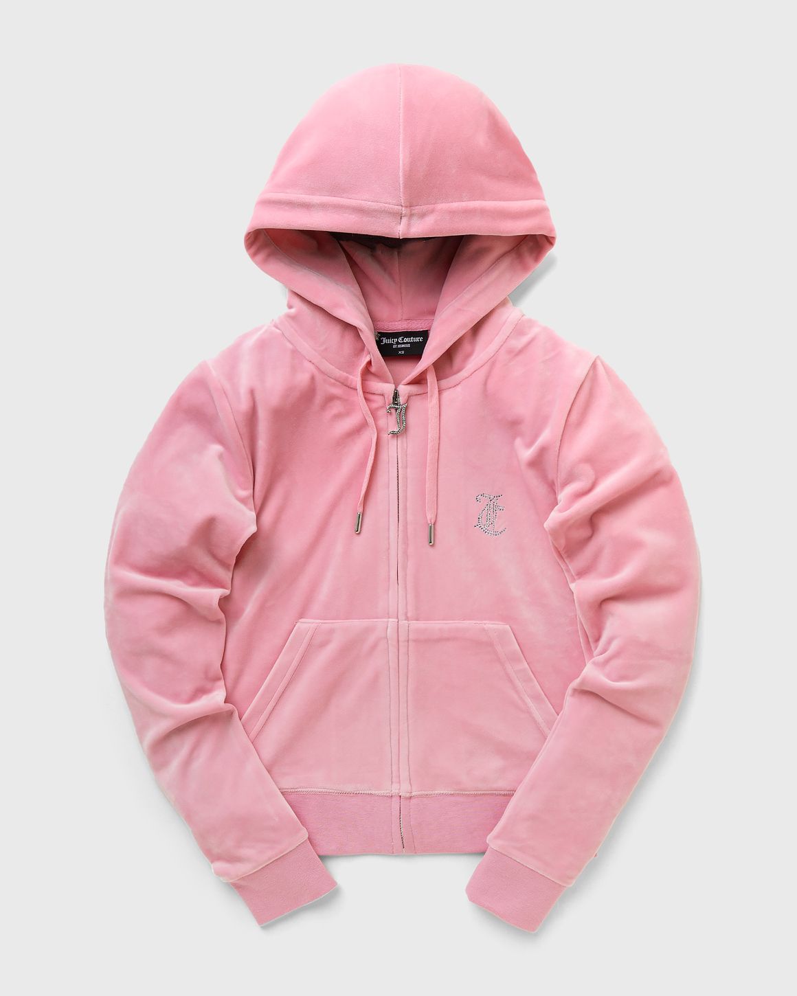 Pale pink zip up hoodie best sale