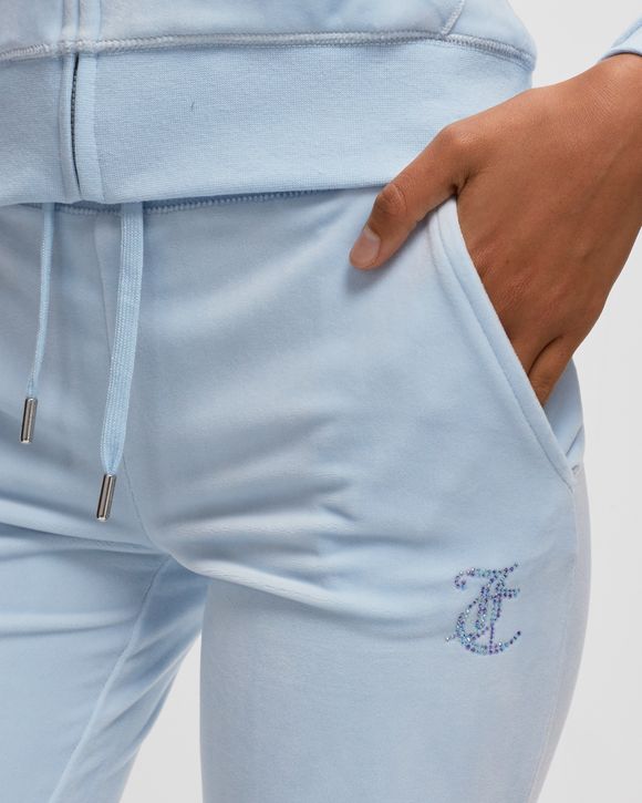 WMNS CLASSIC VELOUR TRACKPANT  WITH DIAMANTE BRANDING