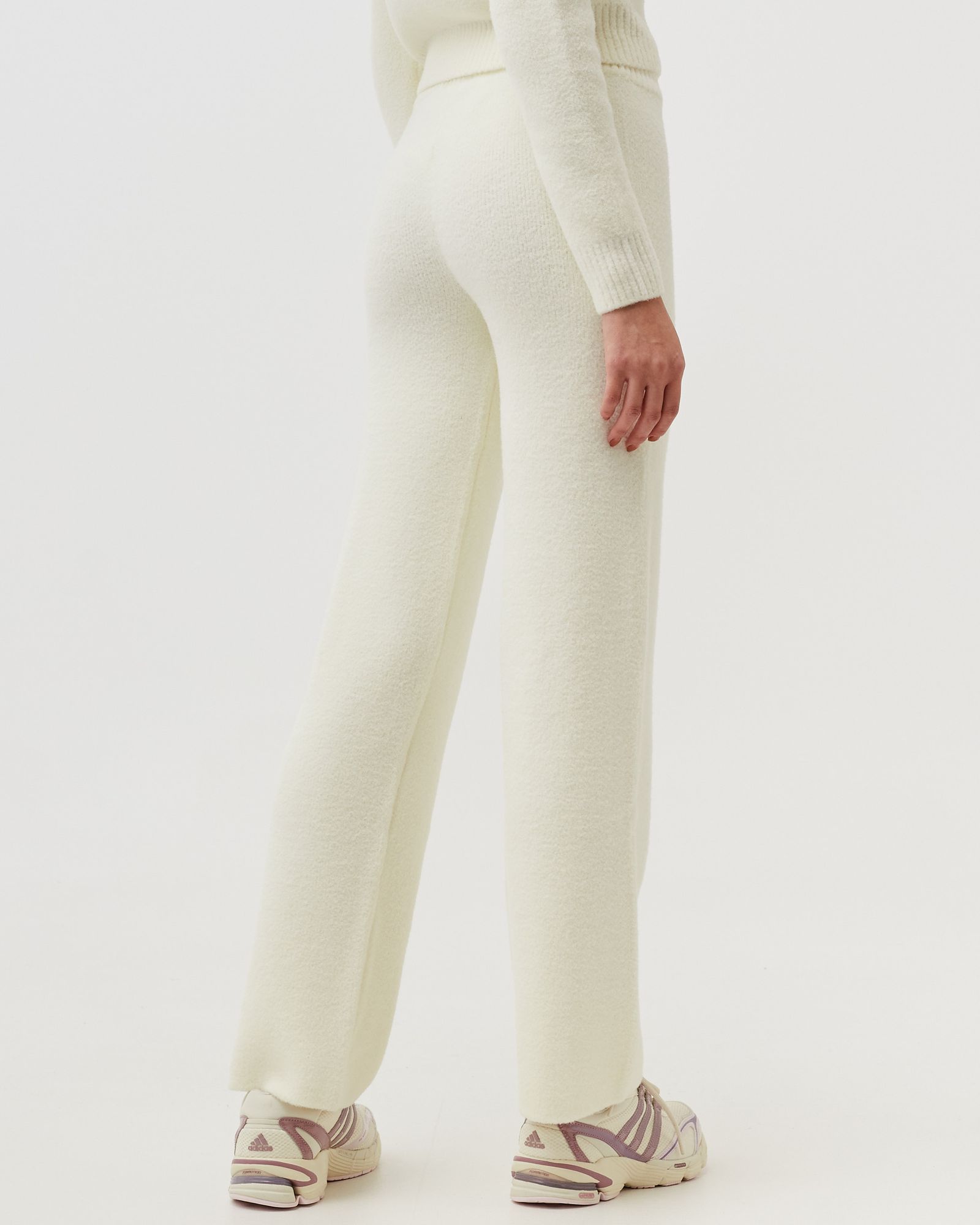 WMNS ROSE TROUSER KNITTED RIB ZIP CHARM PANT