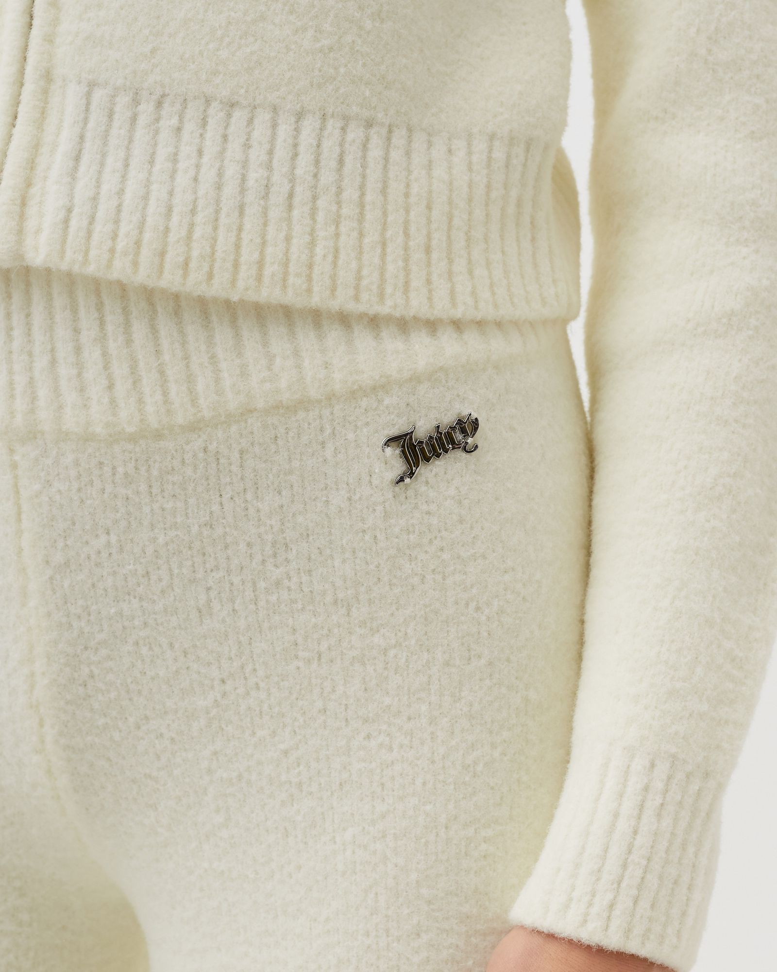 WMNS ROSE TROUSER KNITTED RIB ZIP CHARM PANT