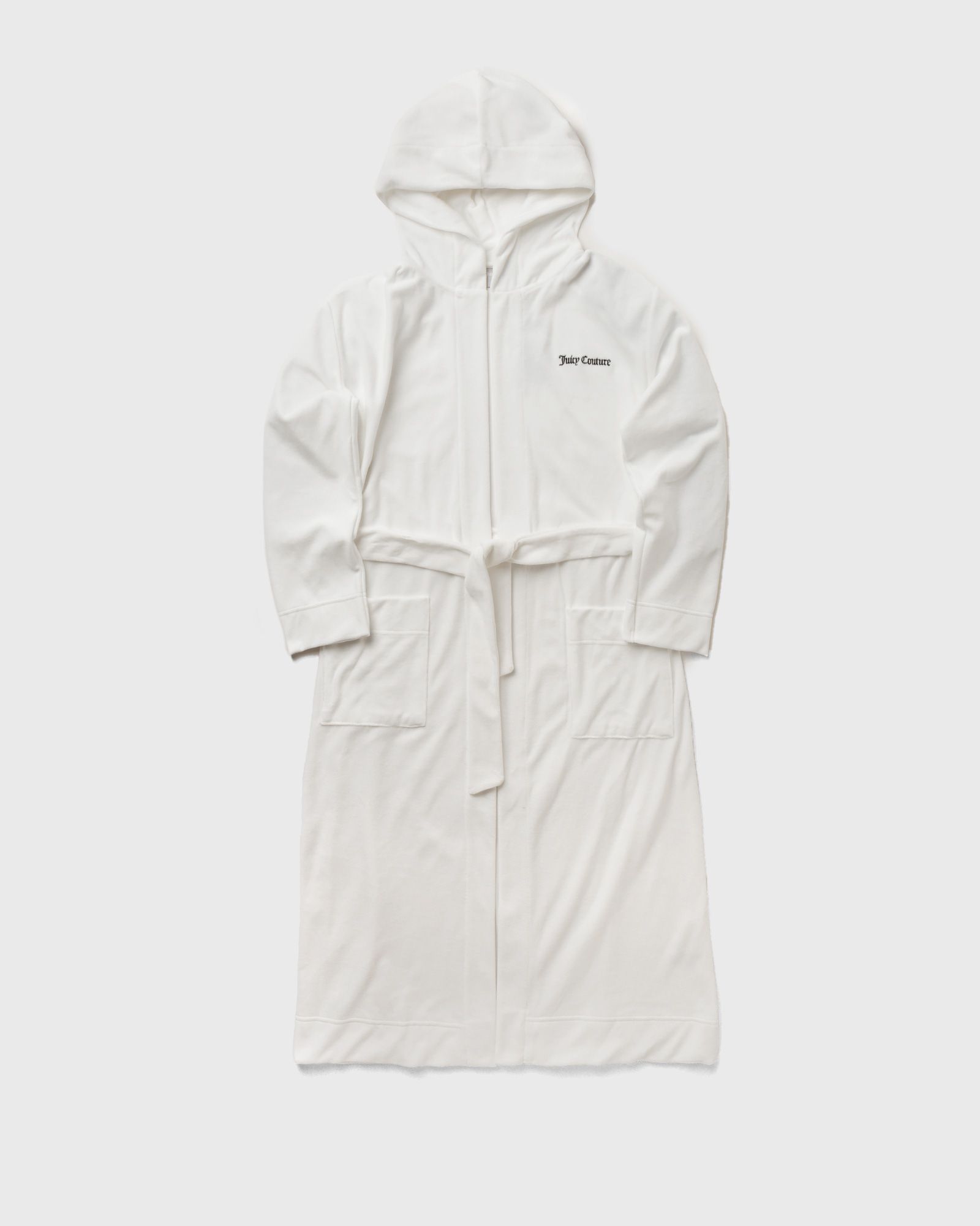 WMNS LONG BATH ROBE WITH HOOD