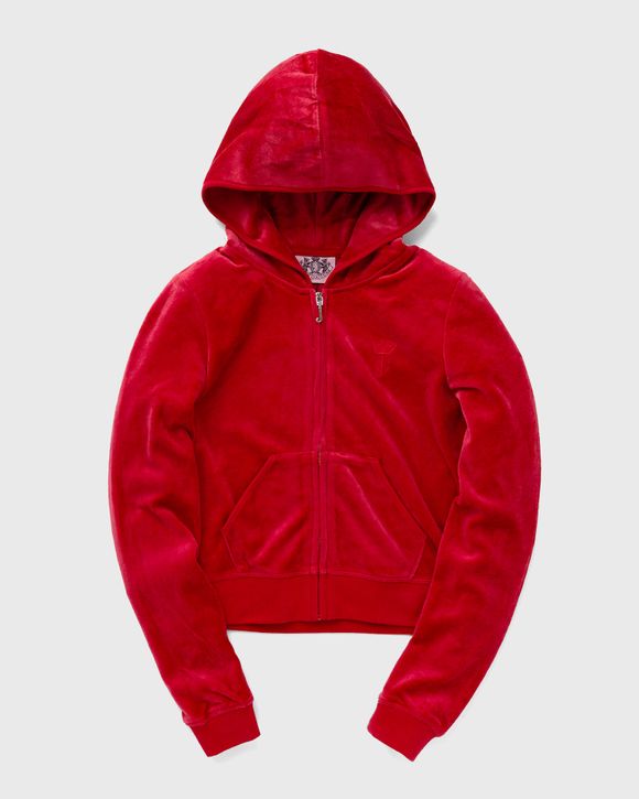 Red juicy hot sale couture hoodie