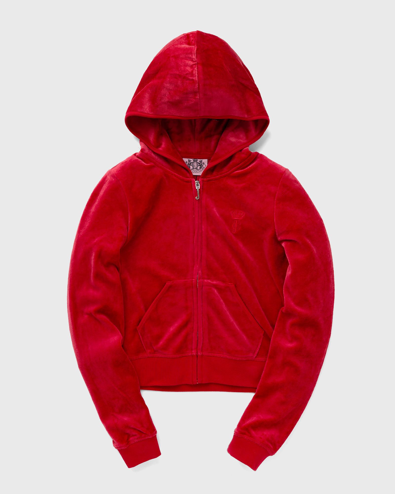 Juicy Couture - wmns robyn hoodie women hoodies|zippers red in größe:m