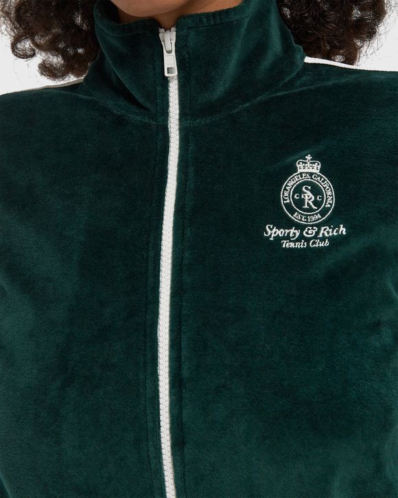 Crown Tennis Elio Velour Track Jacket