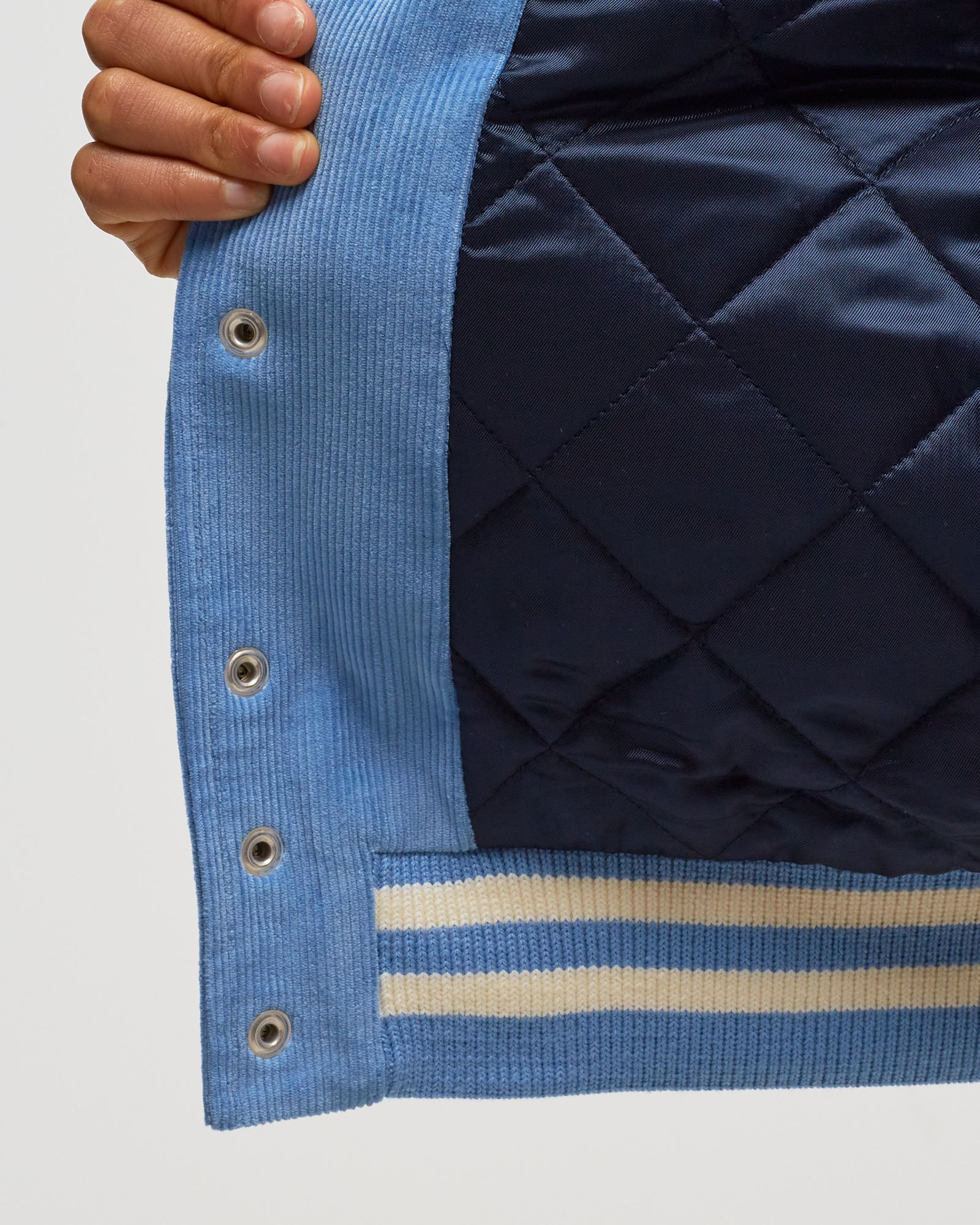 Wellness Club Corduroy Varsity Jacket